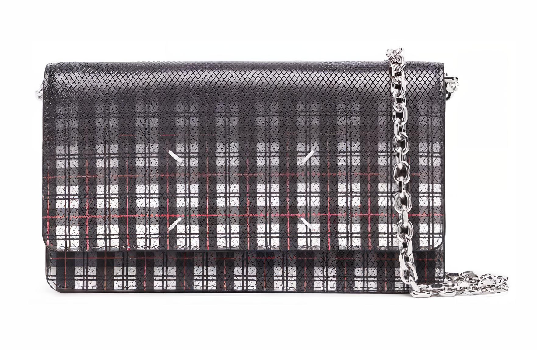 

Кожаная наплечная сумка через плечо обычная женская разноцветная Maison Margiela