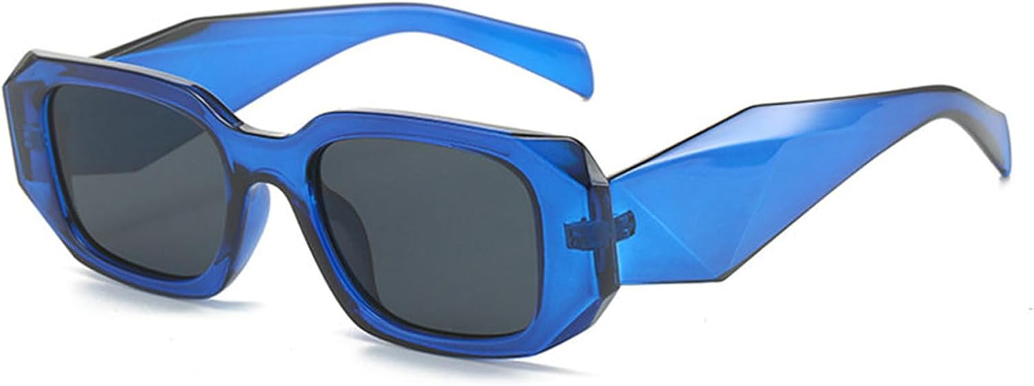 

Хелена Винтажные квадратные солнцезащитные очки для женщин, винтажные очки с защитой от УФ-излучения UV400 для мужчин, модные панк-солнцезащитные очки прямоугольной формы helena, C7