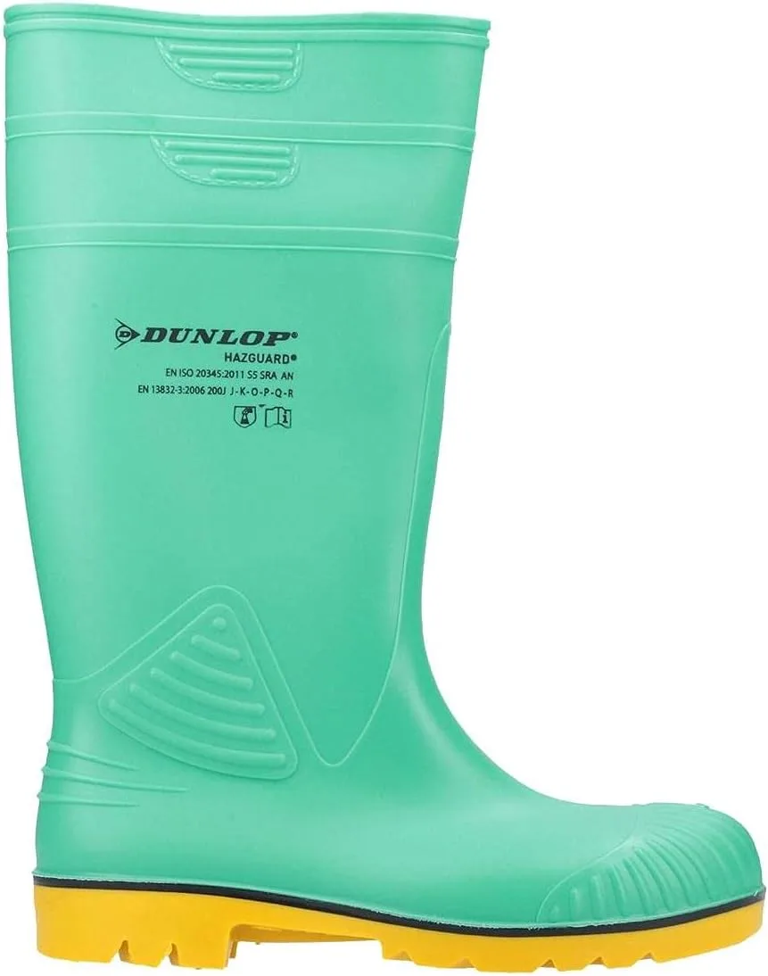 Ботинки Dunlop Hazguard S5, черный/зеленый/желтый — фото 2