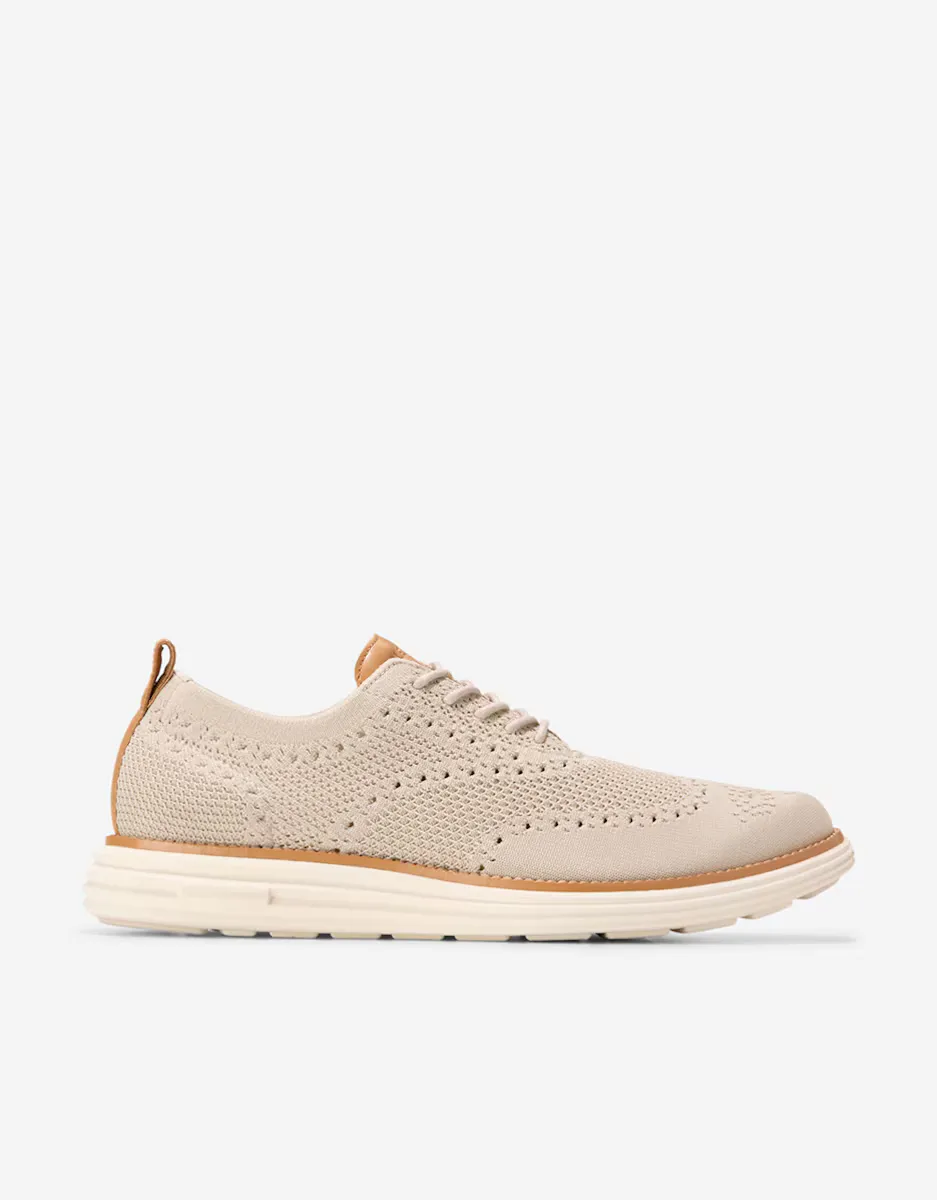 

Мужские туфли на шнуровке из ткани Stitchlite Cole Haan, натуральный