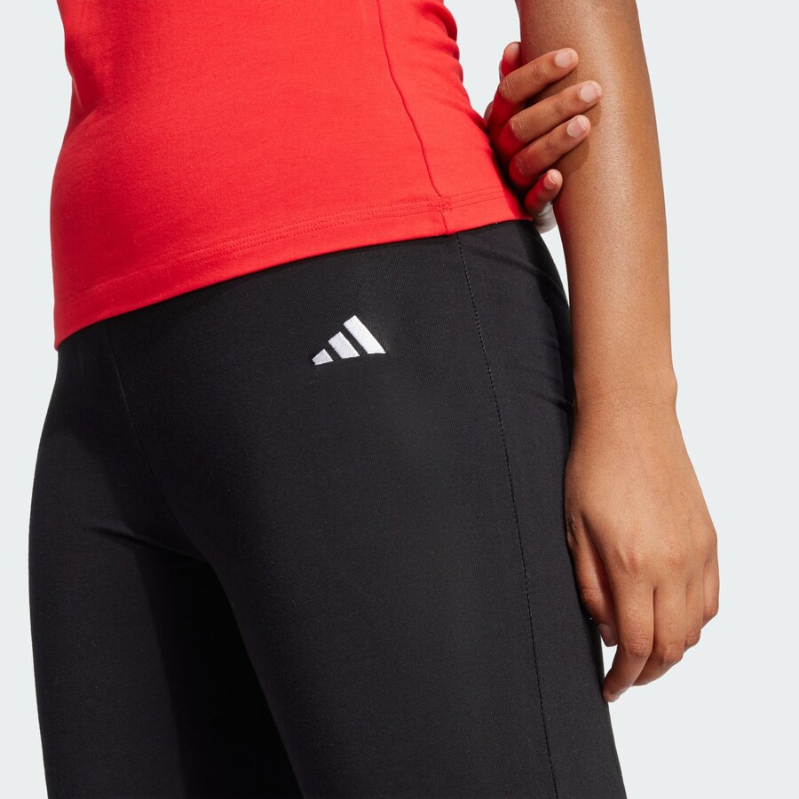 Длинные брюки ADIDAS SPORTSWEAR Flared Workout Pants Essentials, черный — фото 4
