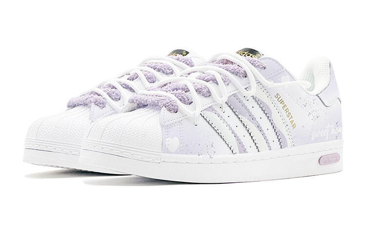 Adidas originals Superstar Series Обувь для скейтбординга унисекс, Lavender — фото 4
