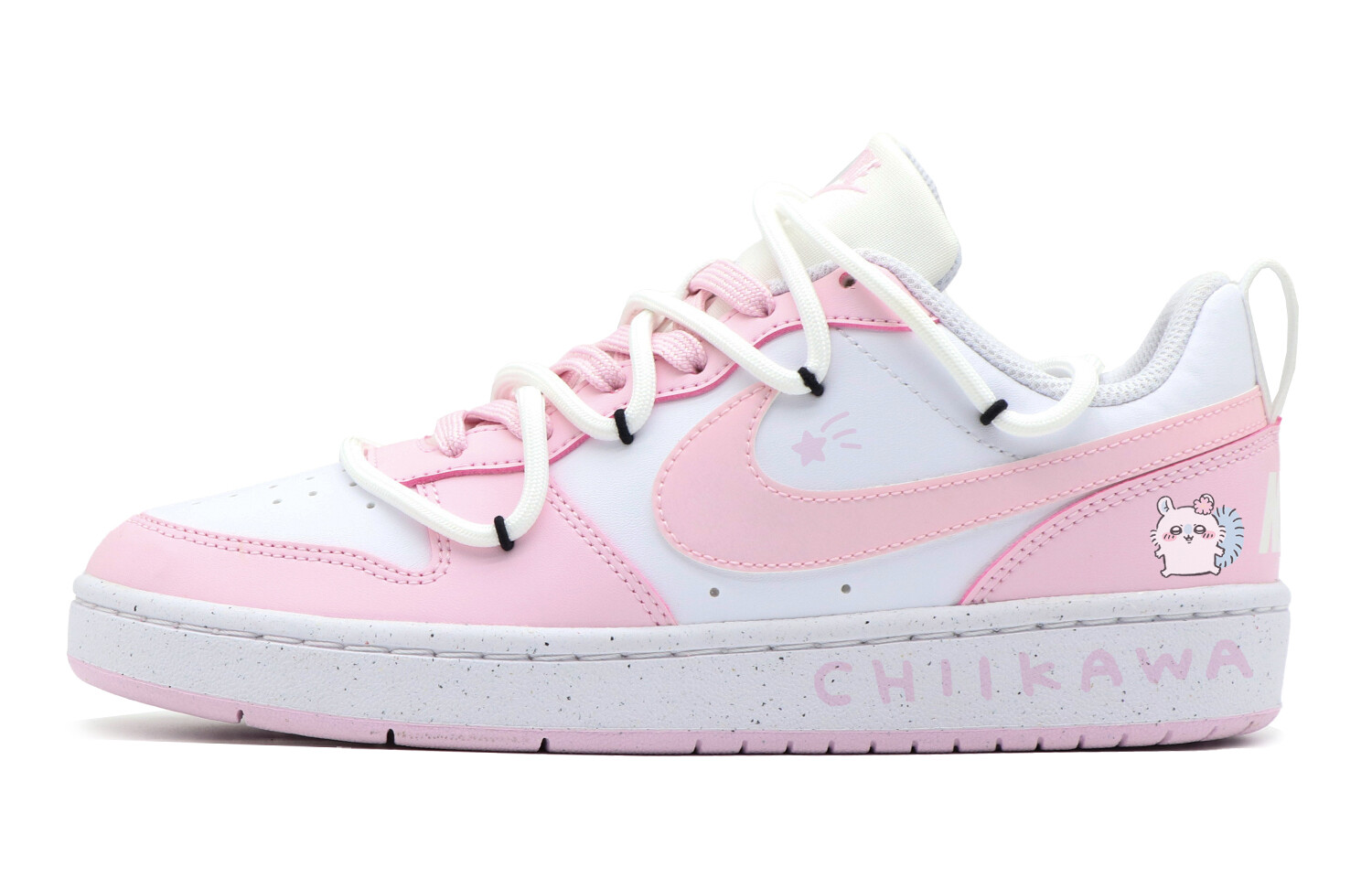 

Кроссовки Nike Court Borough Skateboard Shoes Women's Low-Top Pink, Розовый, Кроссовки Nike Court Borough Skateboard Shoes Women's Low-Top Pink