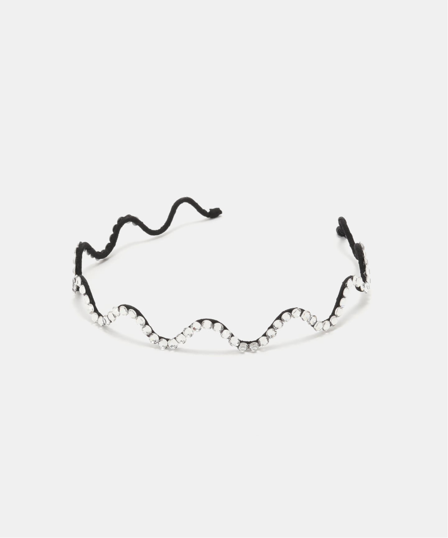 Резинка для волос SCHO Crystal Wave (FW23-HB-ARIEL-CRST-T) Iena, black