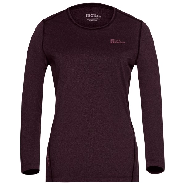 

Женская термофутболка Sky с длинным рукавом Jack Wolfskin, Amaranth