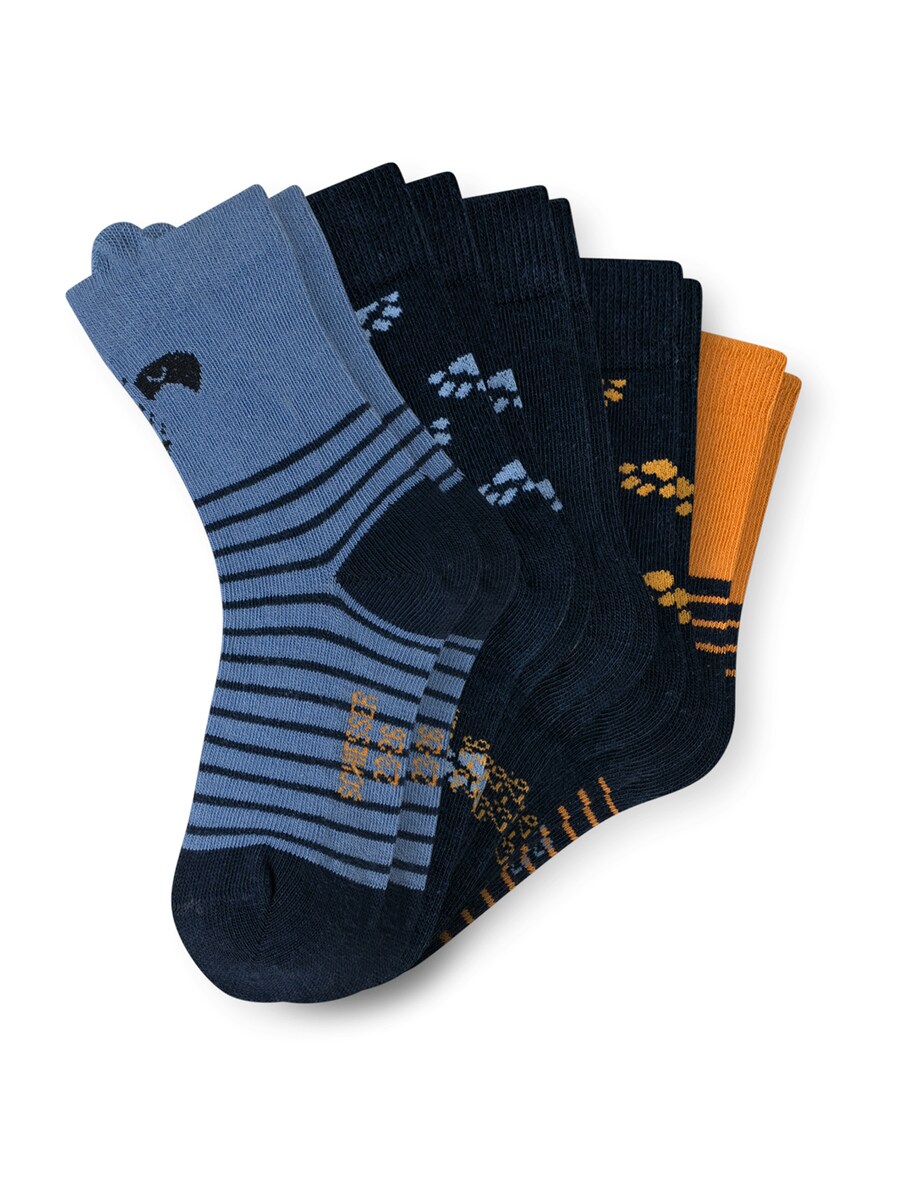 

Носки SCHIESSER Badger, синий/темно-синий