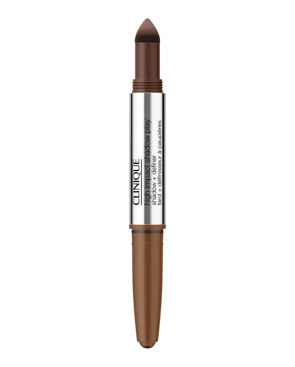 Двойные тени для век в стике High Impact Shadow Play Shadow Definer Clinique, Rum & Cola — фото 2