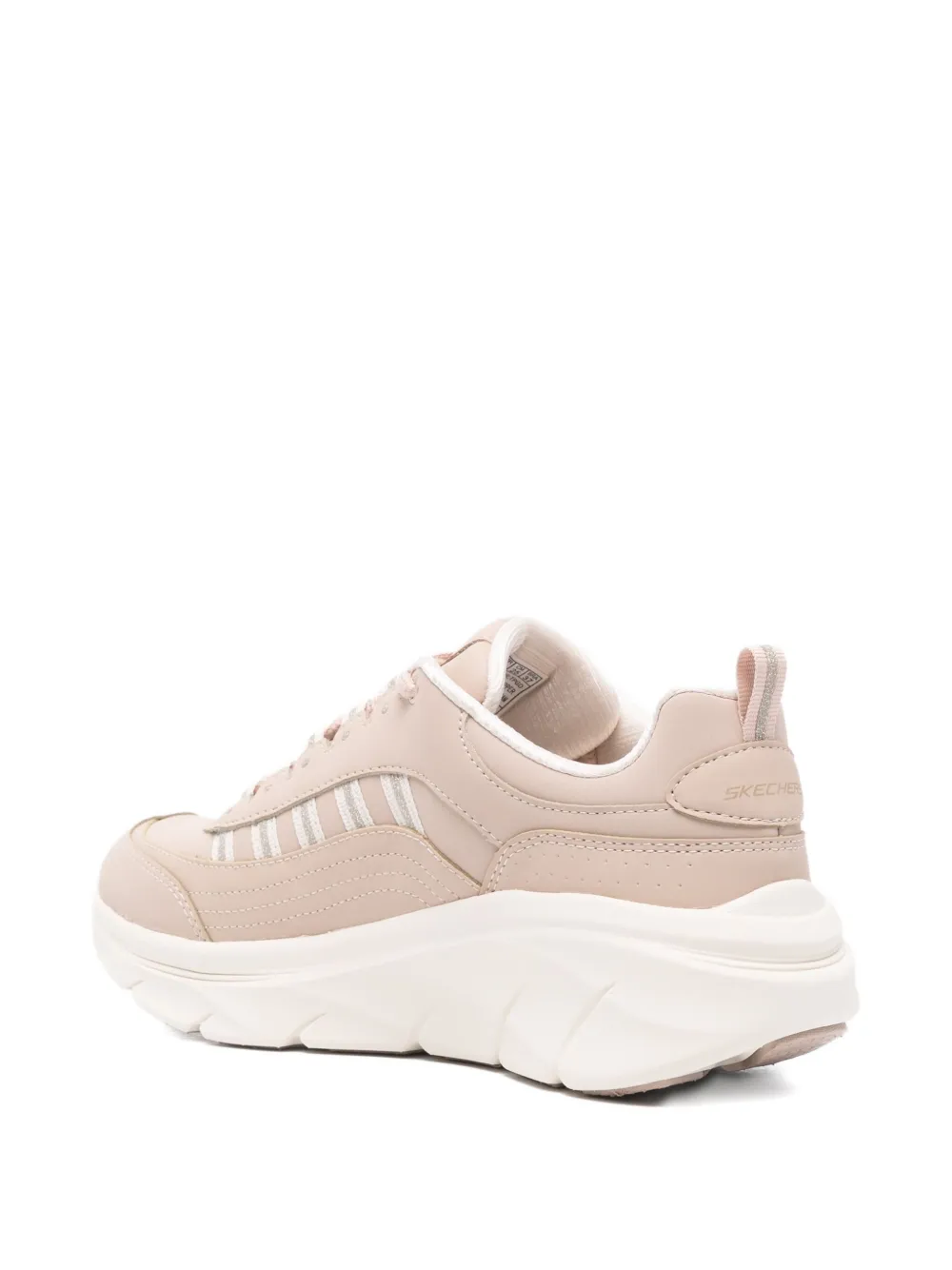 Кроссовки с полосатыми деталями Skechers, розовый — фото 3