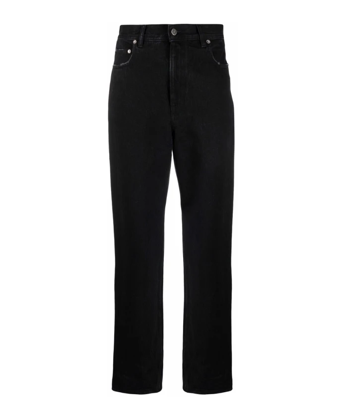 

Черные прямые джинсы AW23 Golden Goose, черный