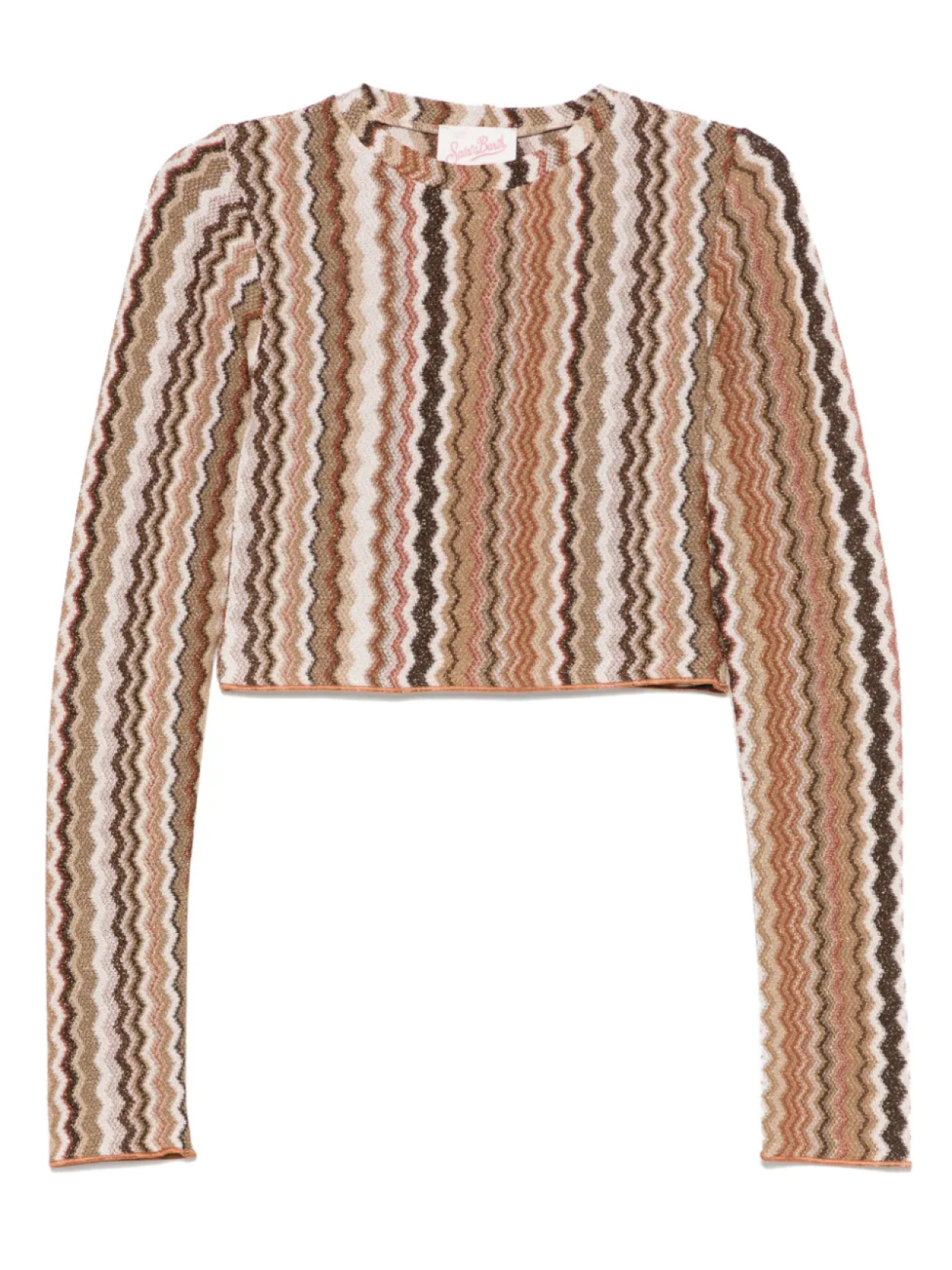 

Футболка MC2 Saint Barth Siviglia top, коричневый