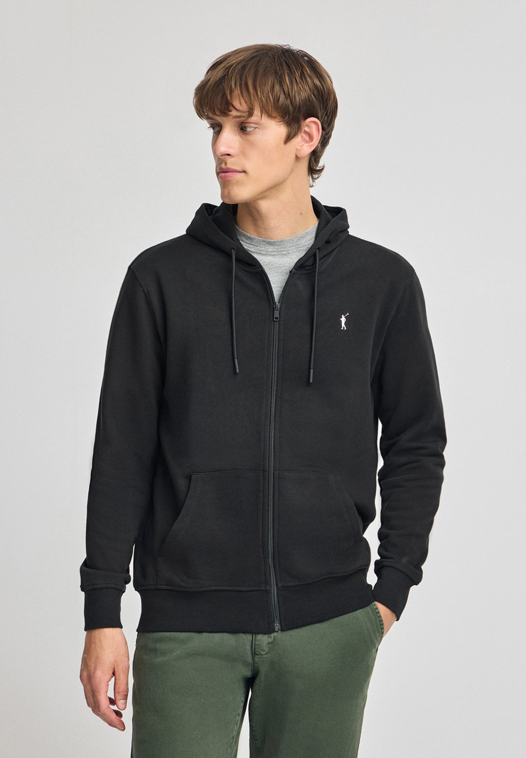

Толстовка на молнии KANGAROO ZIPPER RIGBY GO Polo Club, черный