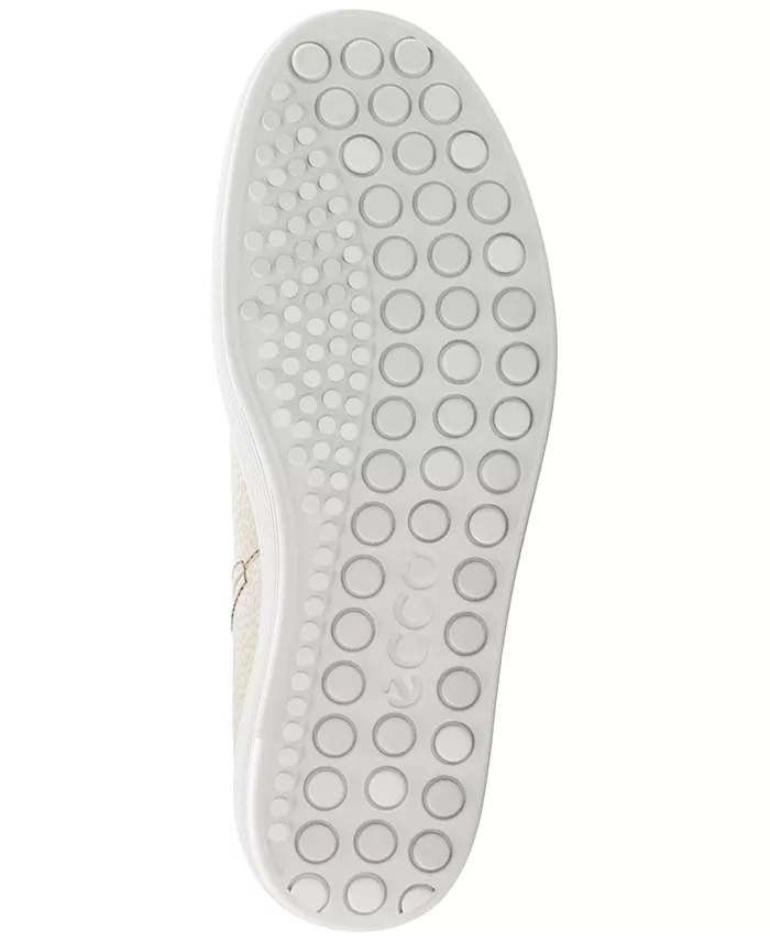 Женские мягкие слайдеры Soft 60 Slide Sneakers Ecco, серый — фото 4