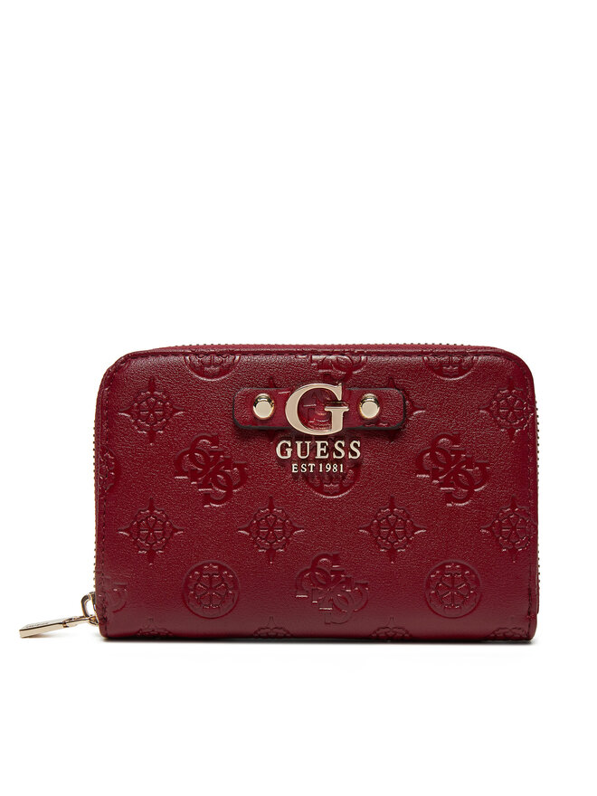 

Большой кошелек Guess, бордо