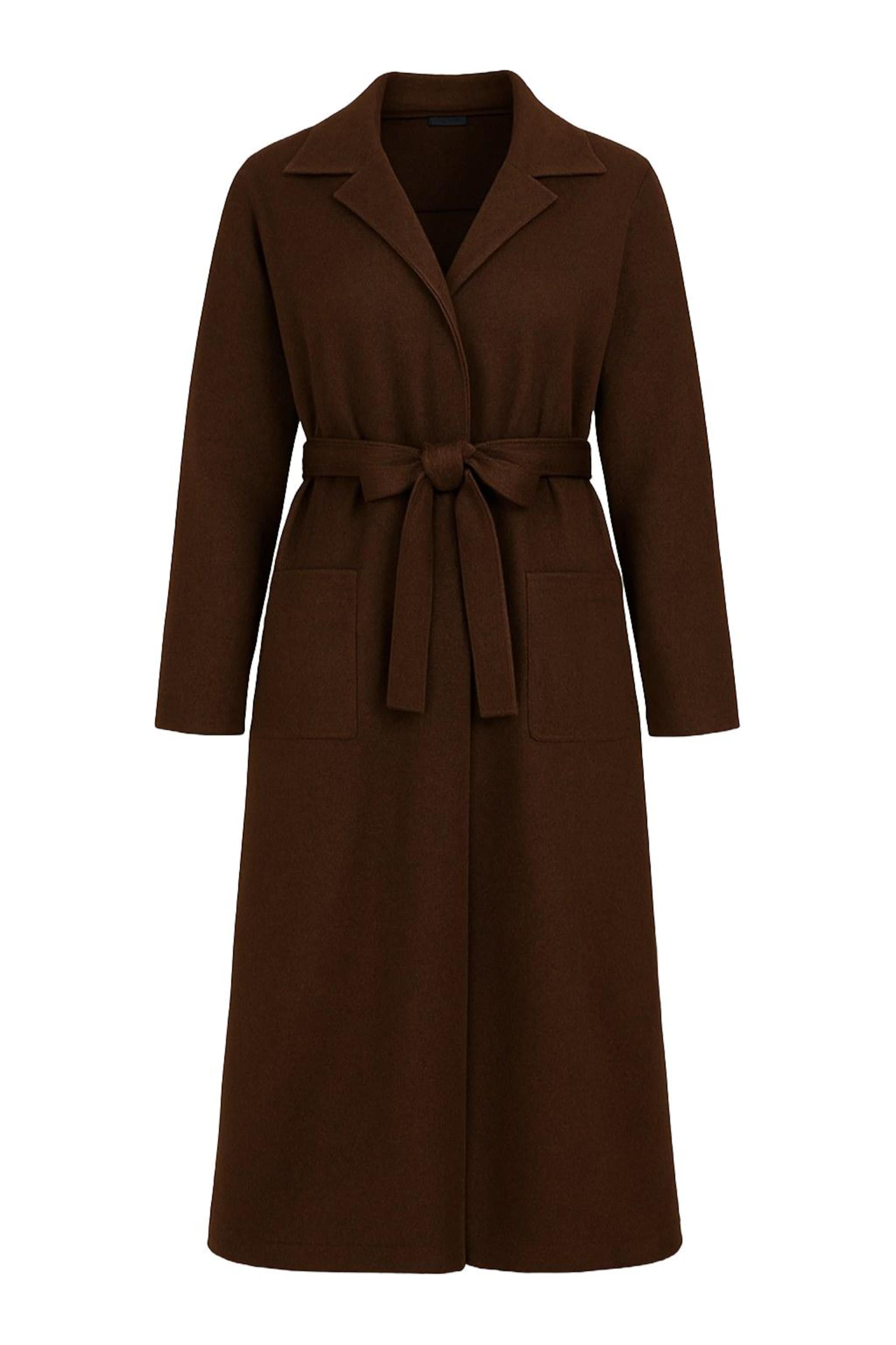 

MODAMIHRAM Зимняя куртка в коричневом цвете