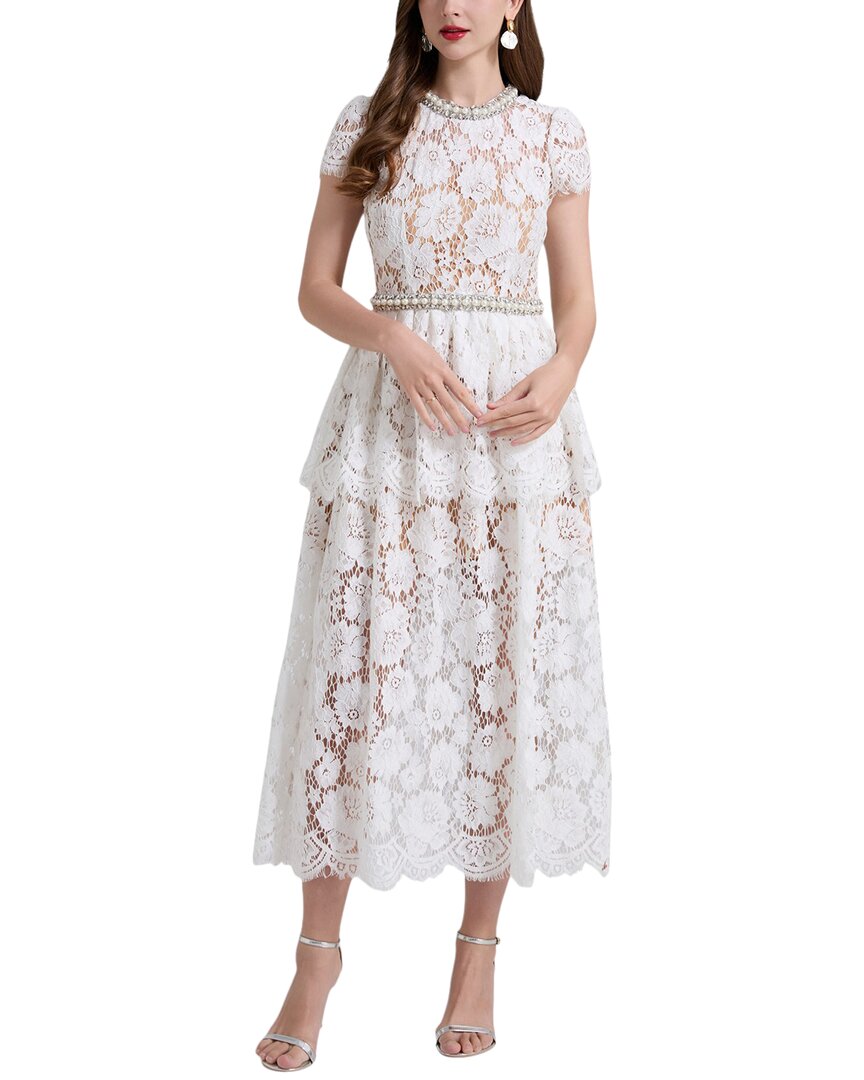 

KAIMILAN платье миди, белый