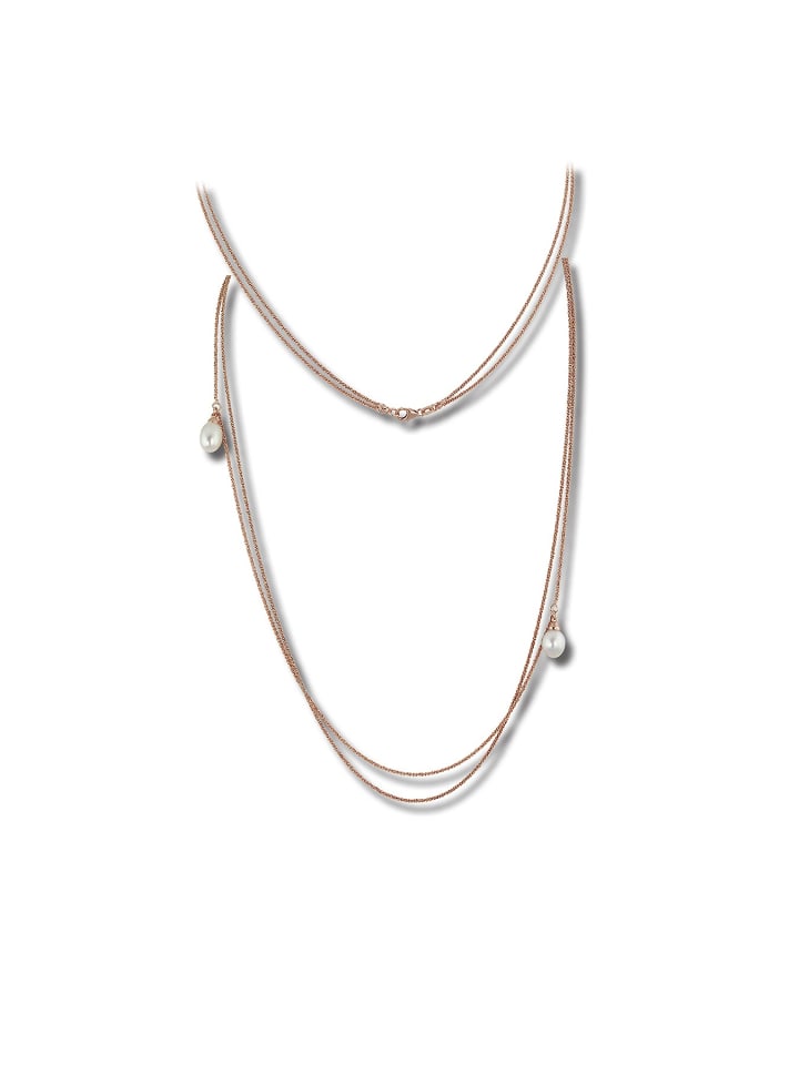 

SilberDream Женские колье SilverDream из серебра 925 пробы с золотым покрытием (333 проба розового золота), длина около 90 см