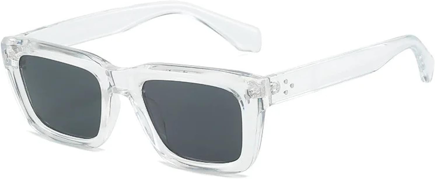 

Солнцезащитные очки для мужчин и женщин, с защитой от фиолетового оттенка, для путешествий, вождения, спорта, защита от УФ-излучения UV400, простая толстая оправа, широкие дужки TKKTLLT, Tomingkuang