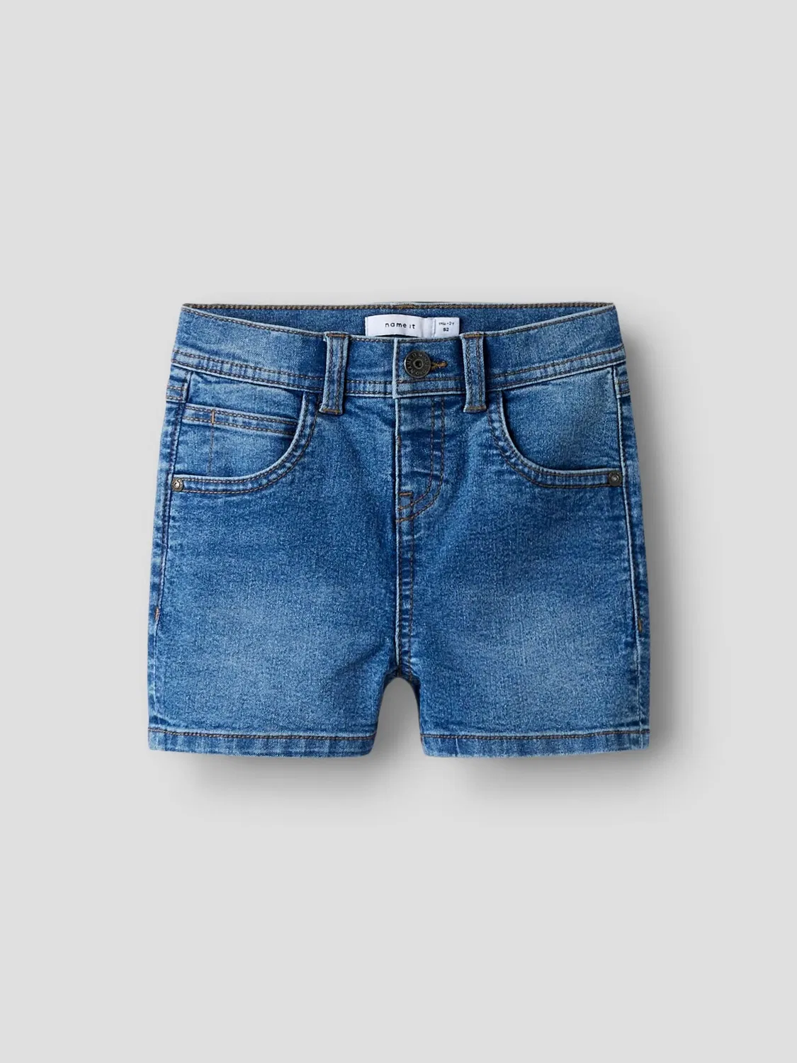 Шорты джинсовые Name it, medium blue denim — фото 3