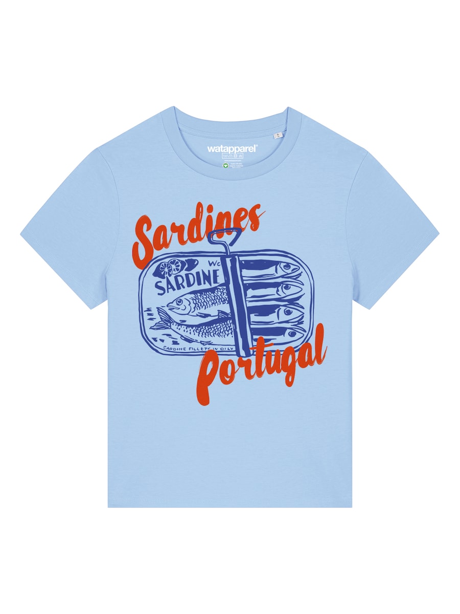 

Рубашка Watapparel Sardines Portugal, светло-синий/темно-синий