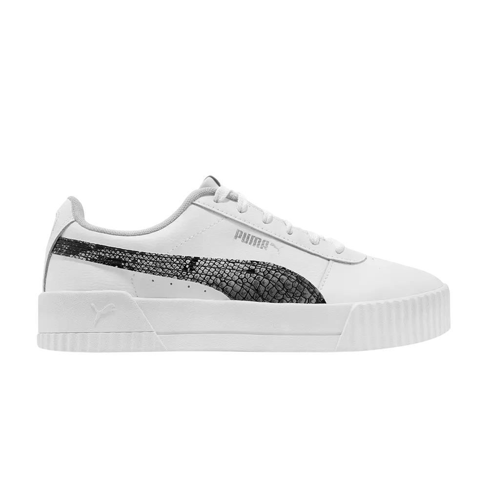 Кроссовки Wmns Carina Leather FS Puma, белый