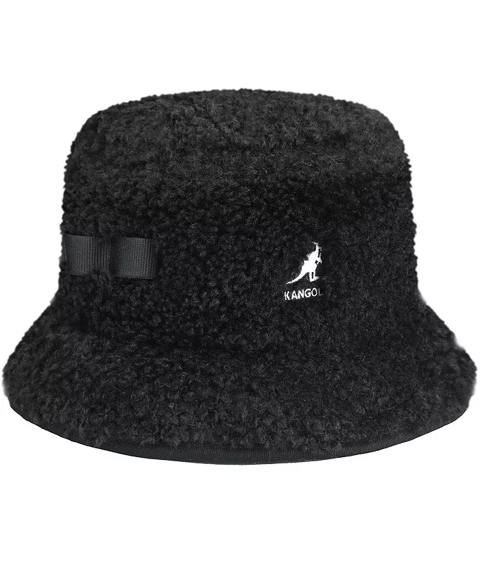 

Мужская вельветовая утилитарная бейсболка с искусственным мехом Kangol, черный