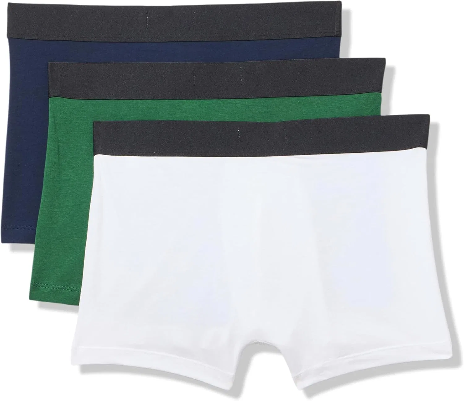 Трусы Lacoste Cotton Stretch Big Croc Print Trunks, мужские, зеленый/белый/темно-синий — фото 3