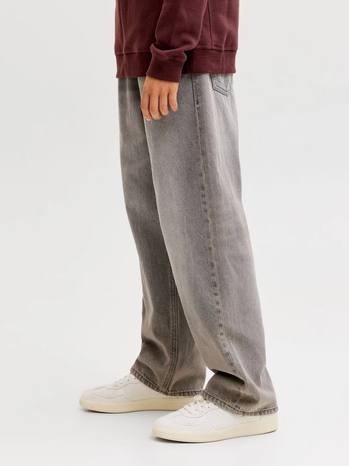 Джинсы Baggy Fit, JACK & JONES Junior, черный деним — фото 4
