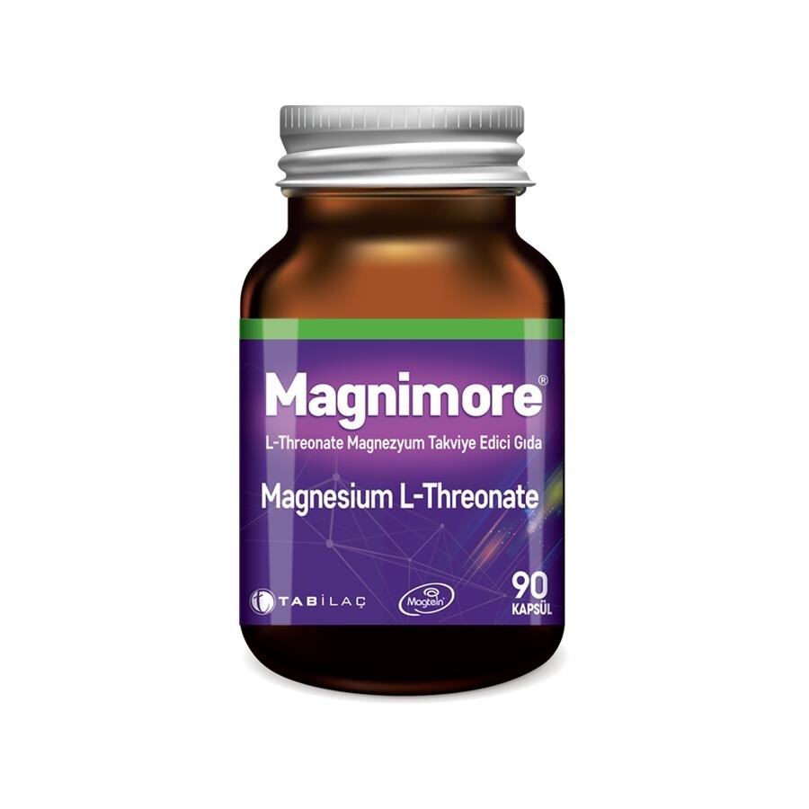 

Magnimore L-треонат магния 90 капсул TAB İLAÇ