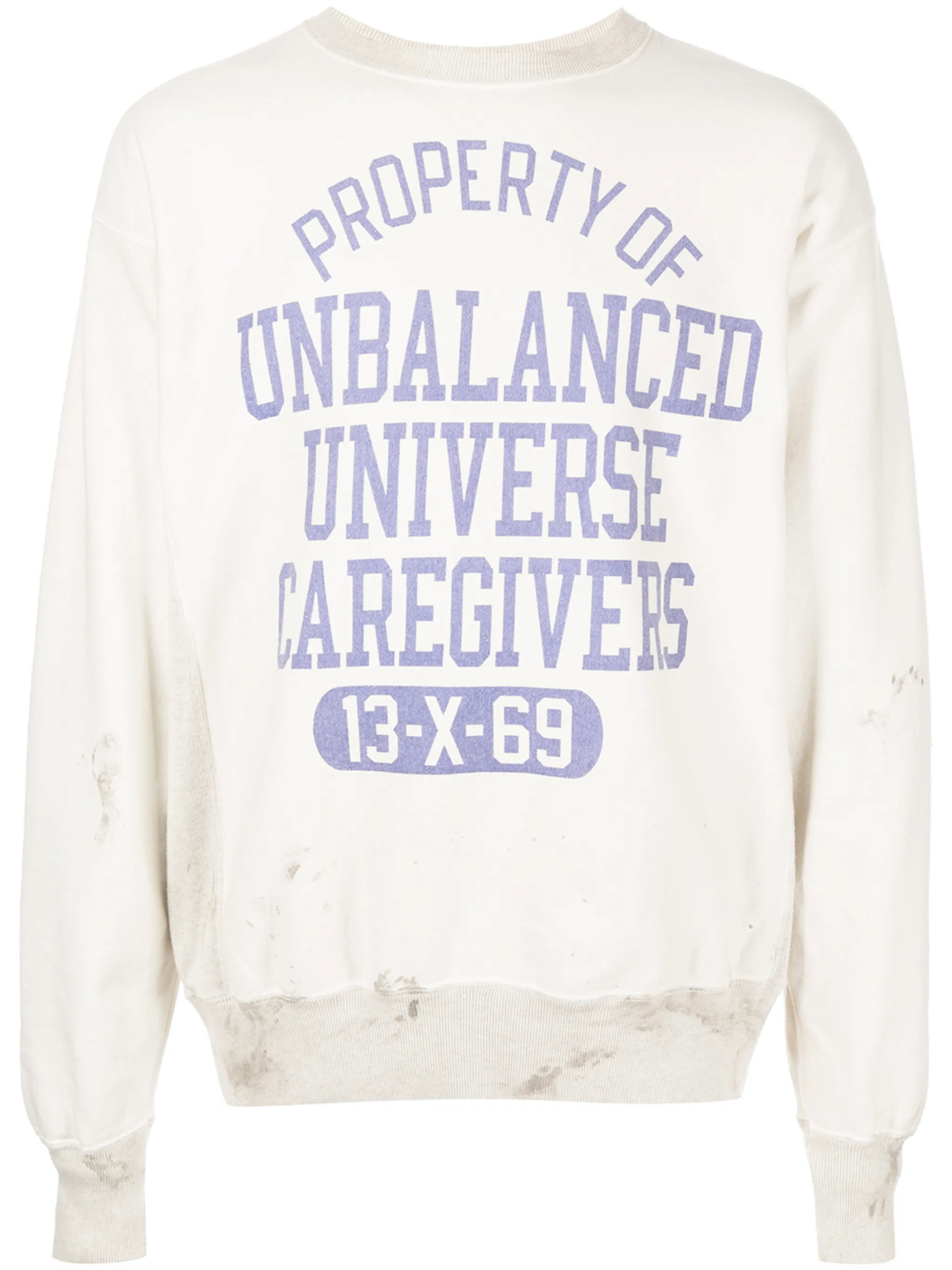 

Толстовка с графичным принтом Saint Mxxxxxx, белый