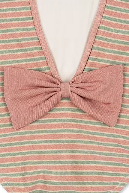 Купальник детский цельнокроеный BOWWOW SWIMSUIT Konges Sløjd, бежевый — фото 3