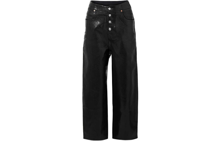 

Джинсы женские Mm6 Maison Margiela на пуговицах, черный