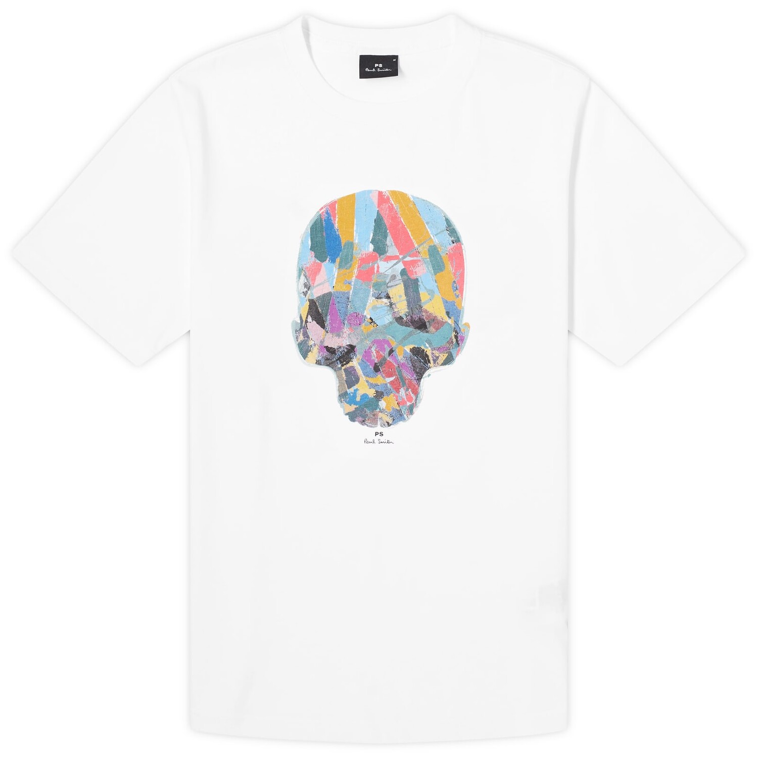 

Футболка Paul Smith Multi Colour Skull T-Shirt, белый