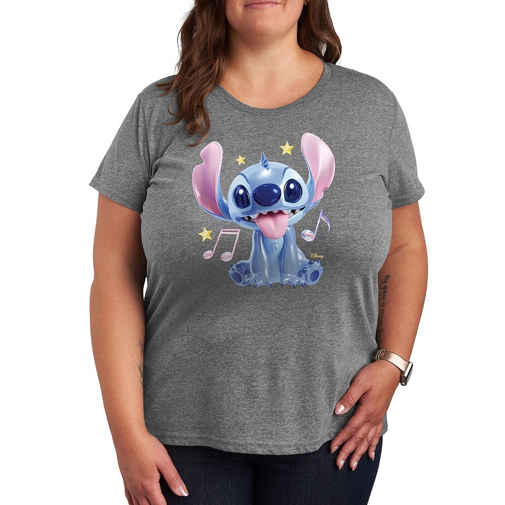 

Футболка Disney's Lilo & Stitch Plus Metaverse с рисунком, цвет Heather Gray