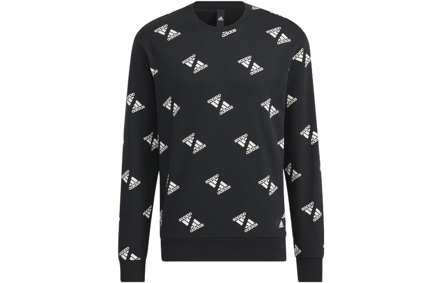 

Толстовка унисекс черная Adidas, черный