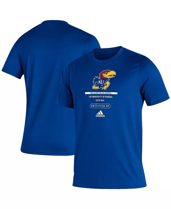 

Мужская футболка Royal Kansas Jayhawks Sideline Locker Tag Creator AEROREADY Adidas