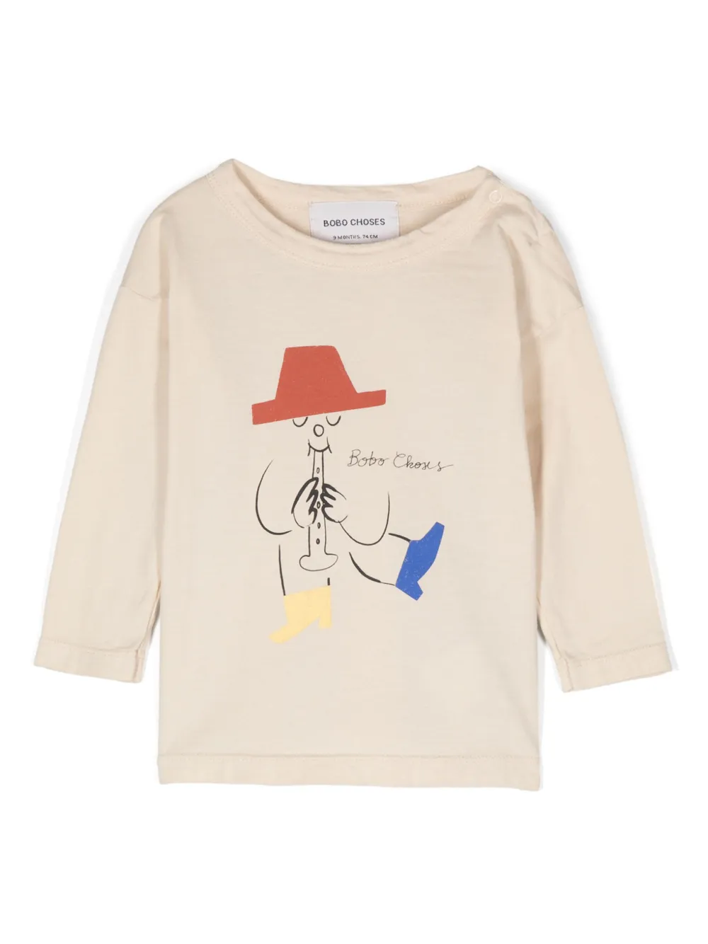 

Футболка Magic Flute Player BOBO CHOSES, нейтральный