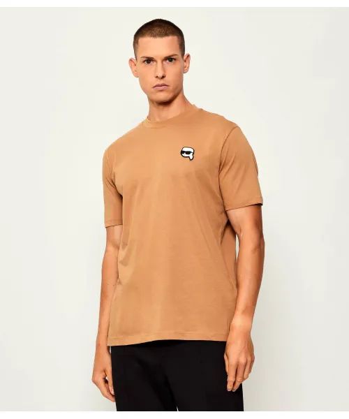 

Футболка Regular fit Karl Lagerfeld, бежевый
