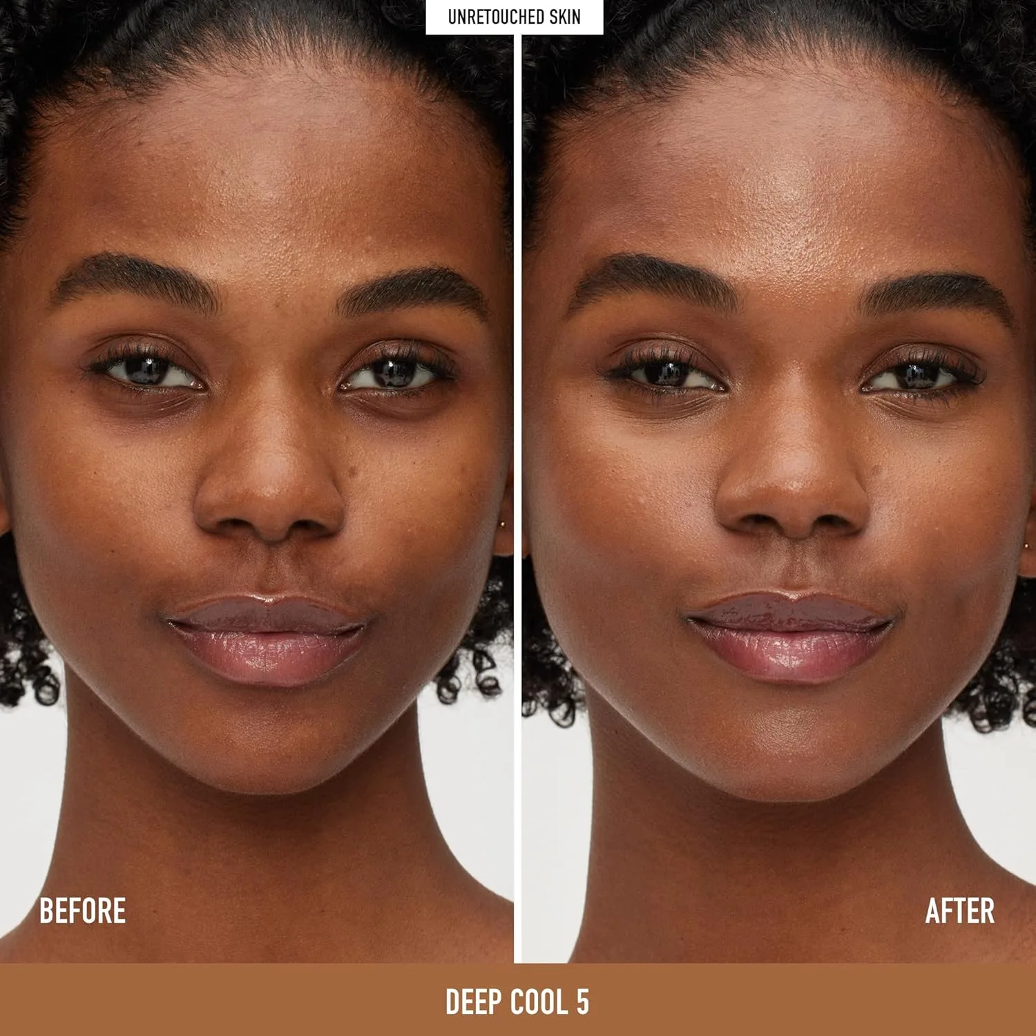 bareMinerals Original Pure Serum Radiant Natural Liquid Foundation Mineral SPF 20, увлажняющий тонирующий крем, сияющий финиш, легкая текстура, среднее покрытие, некомедогенный, веганский продукт, Deep Cool 5 — фото 3