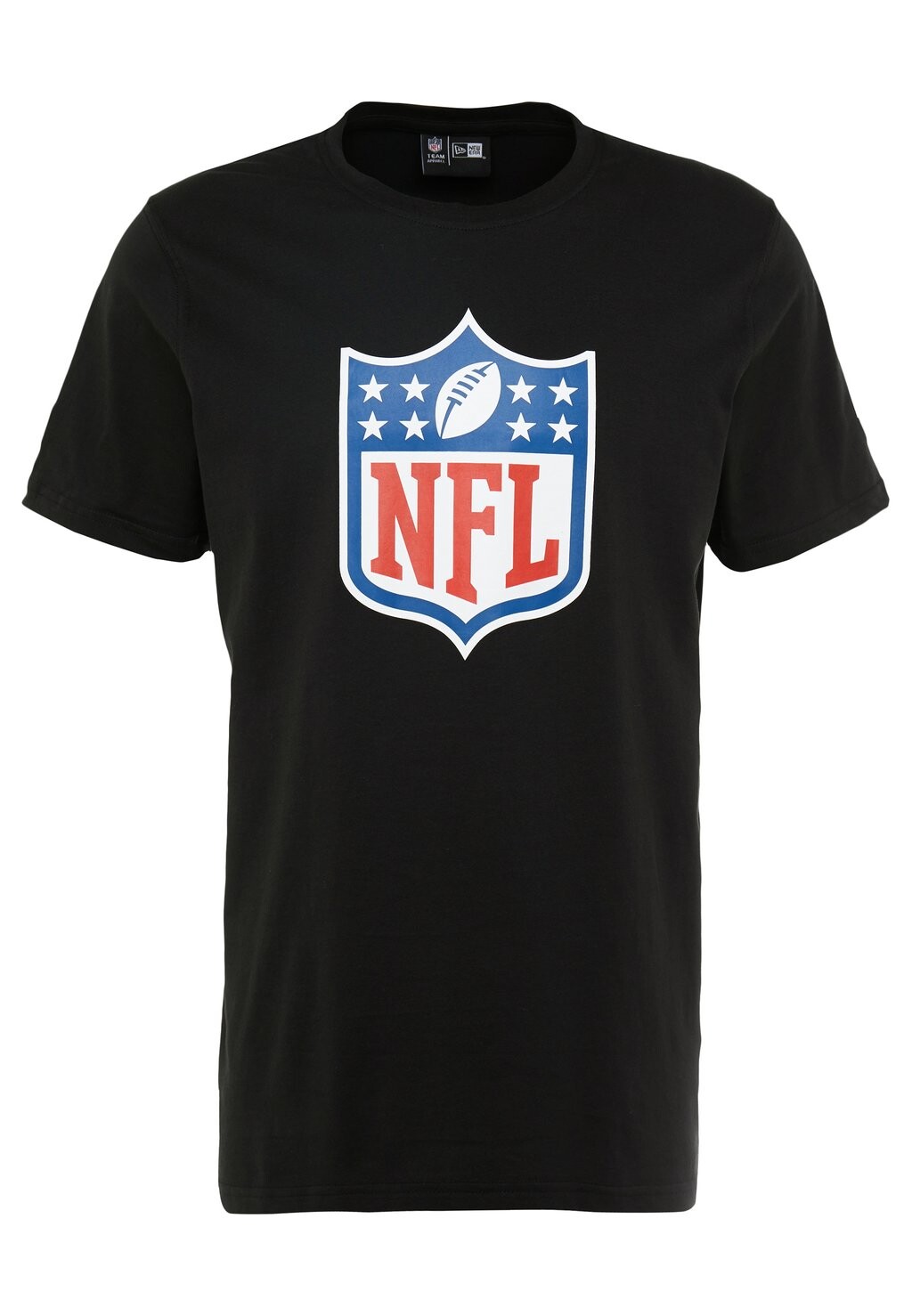 

Принт на футболке Nfl Shield Back To Black Tee New Era, черный