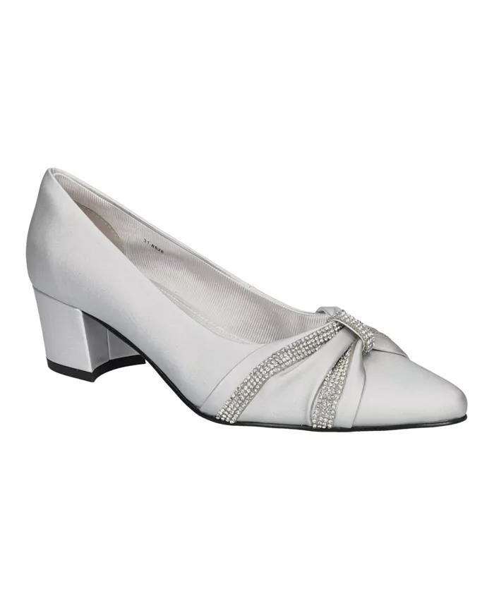 Женские туфли Millie на устойчивом каблуке Easy Street, серый
