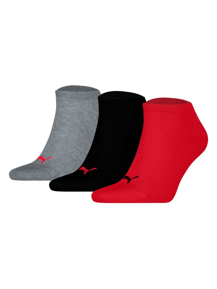 

Носки Puma, цвет schwarz/grau/rot