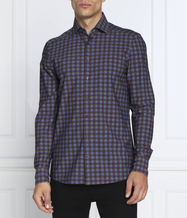 

Рубашка Slim fit Stenströms, коричневый