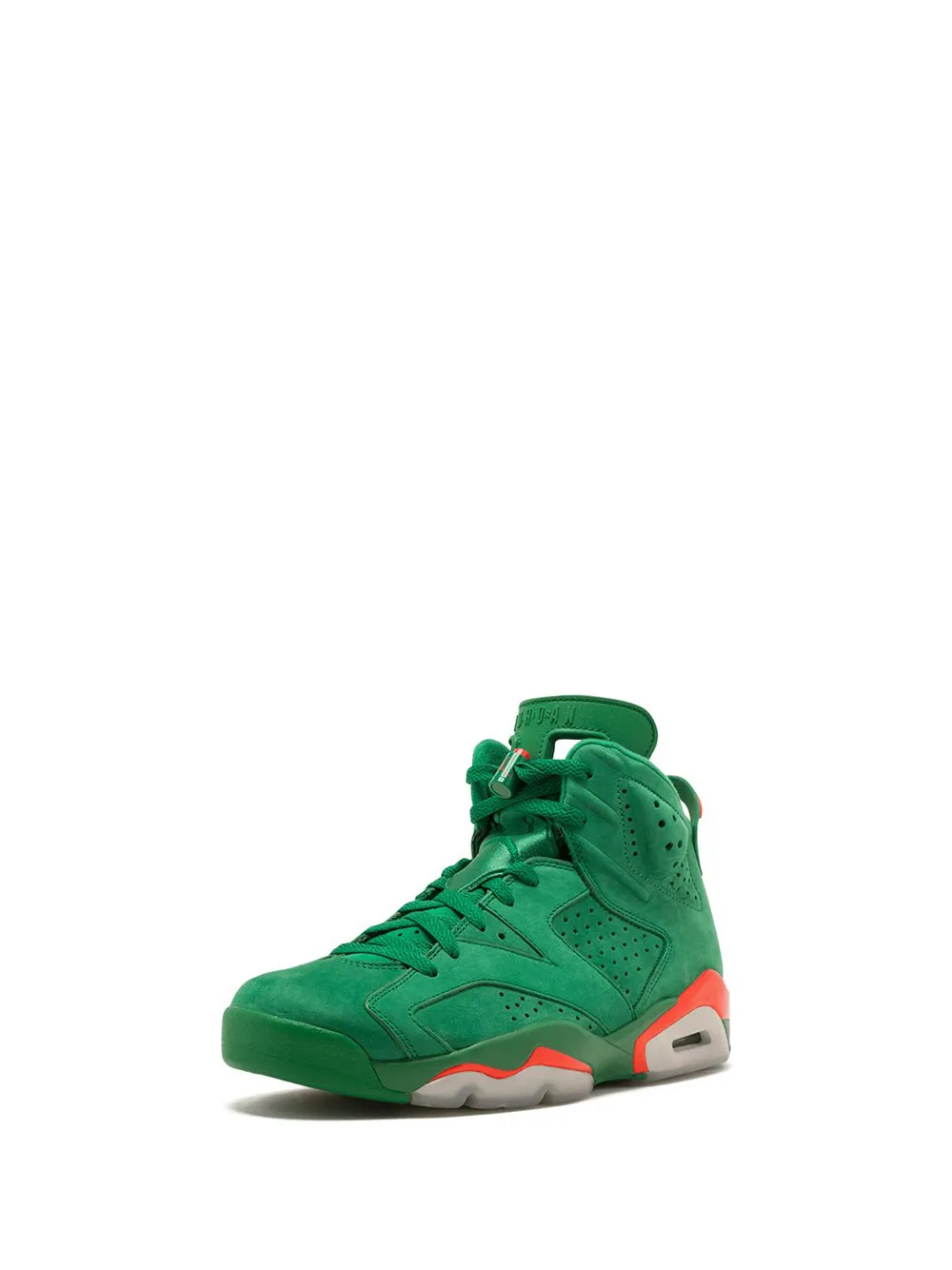 Кроссовки Air  6 Retro NRG Gatorade Jordan, зеленый — фото 4