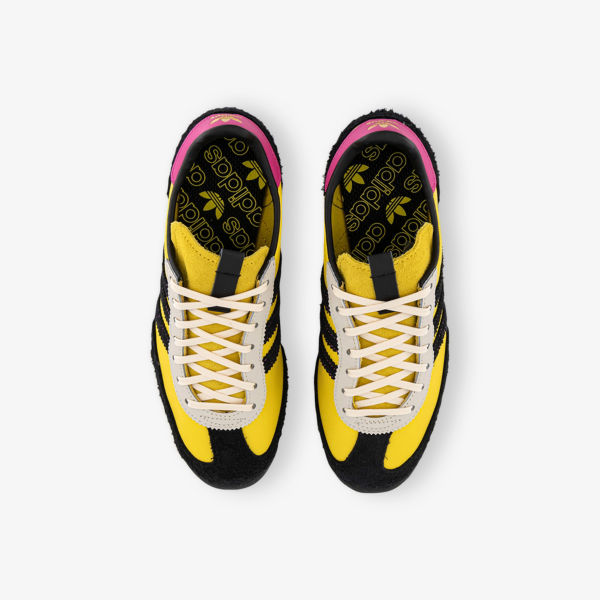 Кроссовки кожаные Adidas Sl 72, черный — фото 2