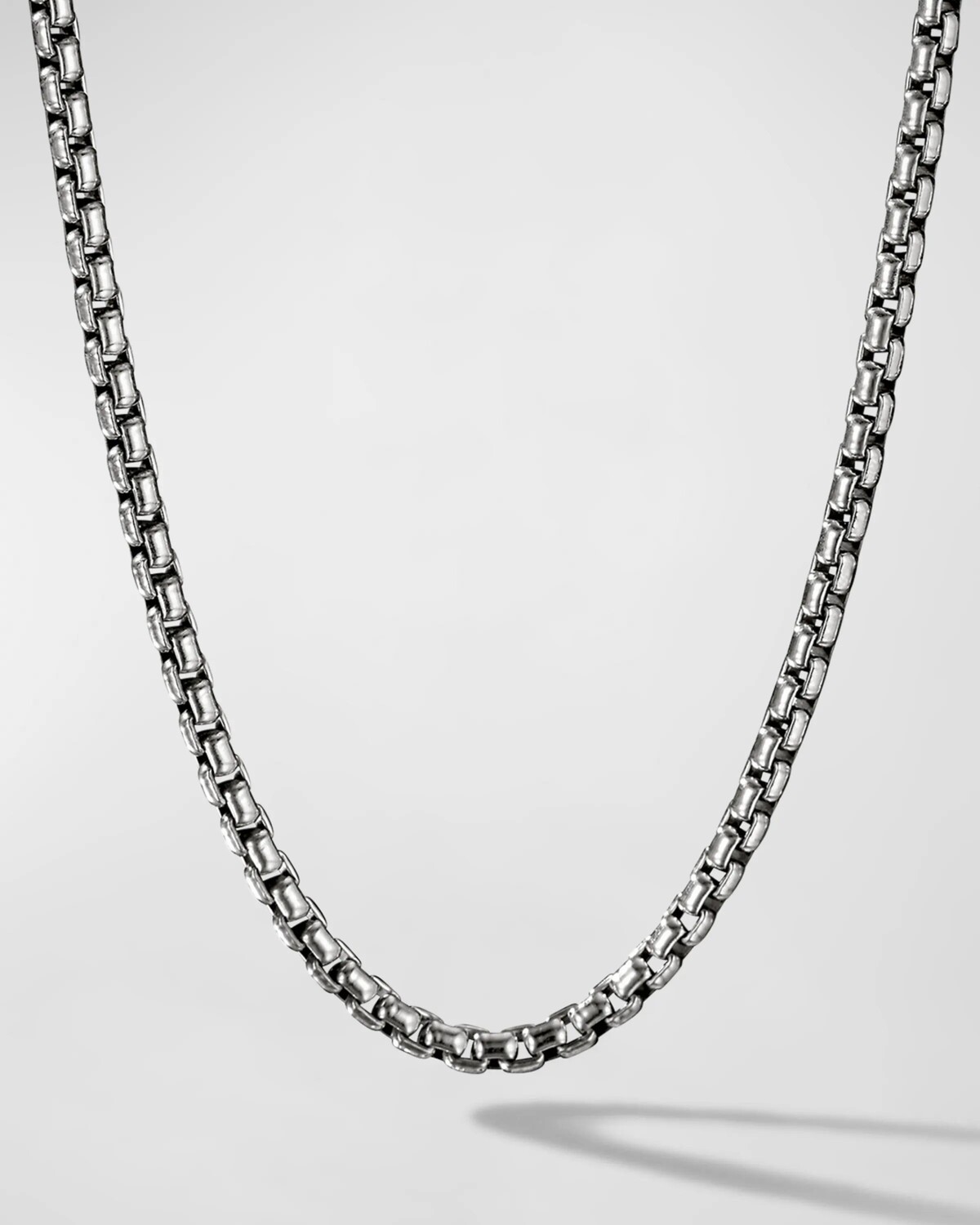 

Мужское колье-цепочка Box в серебре David Yurman, цвет Silver