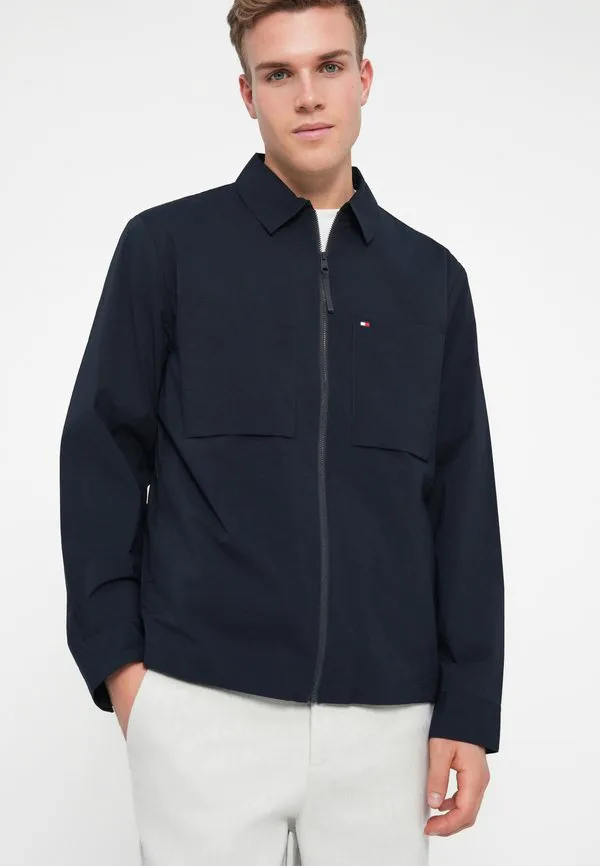Технологичная рубашка-куртка, легкая куртка Tommy Hilfiger, Desert Sky — фото 4