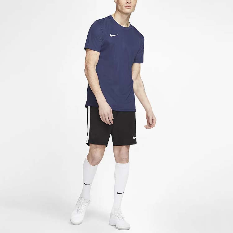 Футболка Men's Nike Dri-FIT Logo Printing Round Neck Pullover Short Sleeve Us Edition T-Shirt BV6708-410 — фото 3