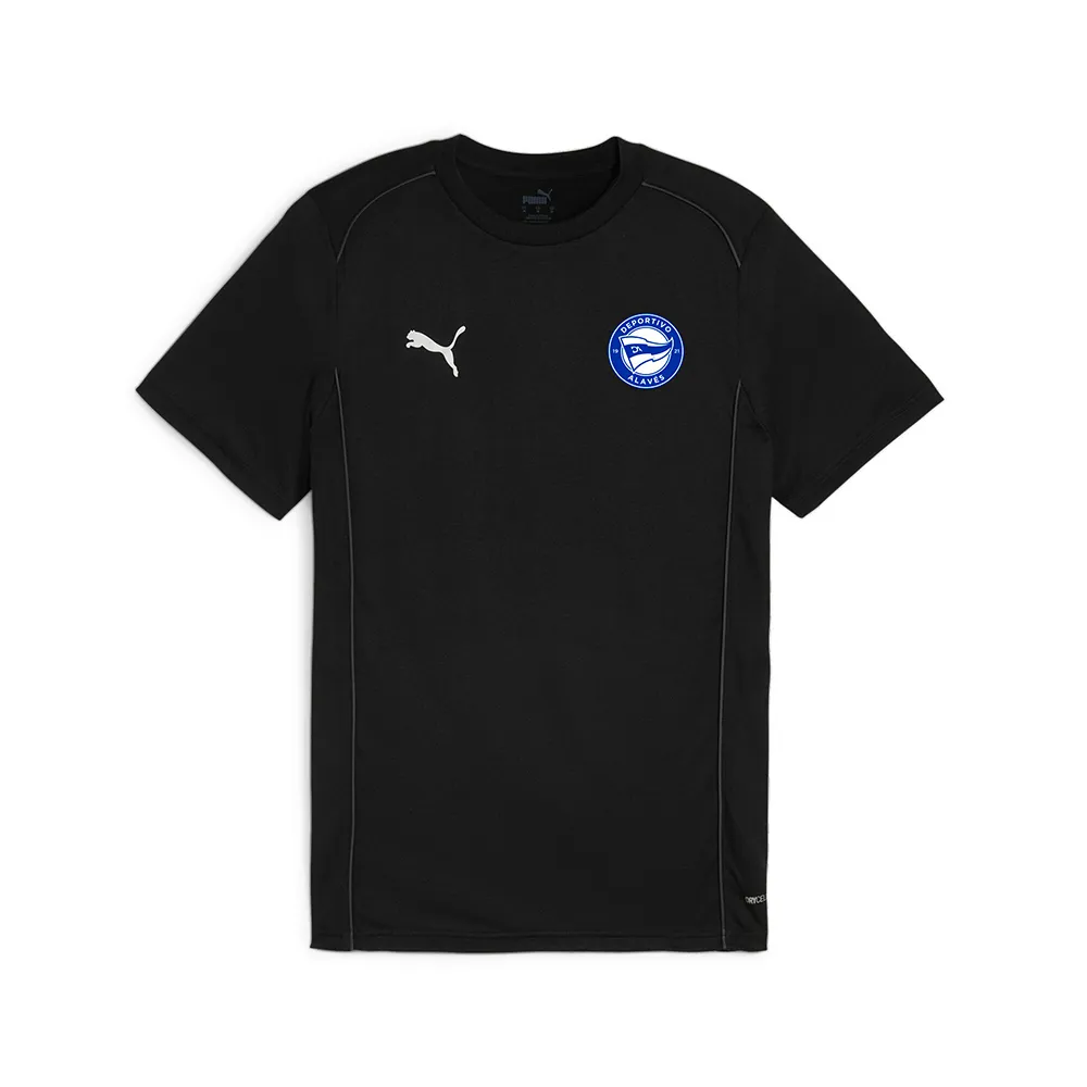

Футболка с коротким рукавом Puma Deportivo Alavés Team Final Casuals, черный