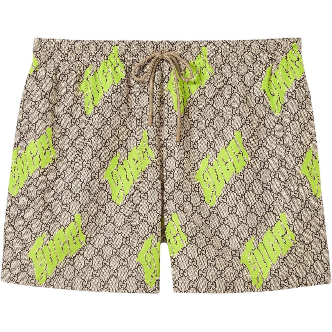 Плавки GUCCI Multicolor, технический поплин, яркий принт