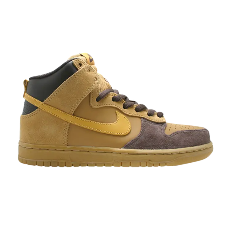 

Кроссовки Nike Dunk High Sb Emb, желтый